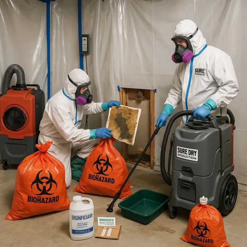 Contaminated Water Handling Protocols process in Welcome, SC